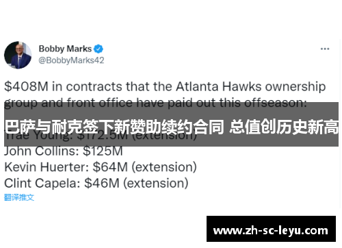 巴萨与耐克签下新赞助续约合同 总值创历史新高